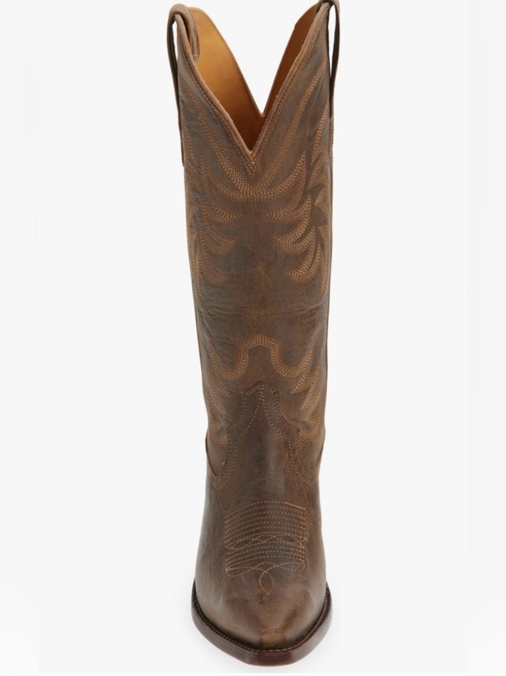 Tecovas The Annie Western Boot in Cafe - Picture 5 of 16